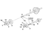 DP 11-0253 barbell assembly diagram