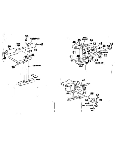 Leg lift assembly