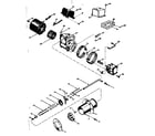 Kenmore 867741472 motor and pump assembly diagram