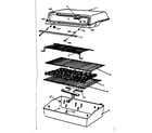 Kenmore 99155K grill assembly diagram