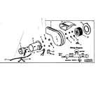 Kenmore 155463120 optional forced air blower diagram