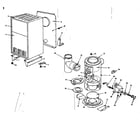 Kenmore 155464110 replacement parts diagram