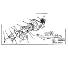 Kenmore 155464110 forced air blower diagram