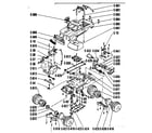 Sears 54001 replacement parts diagram