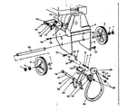 Craftsman 8875 motor mount assembly diagram
