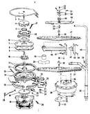 Motor, heater, and spray arm details