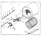 Kenmore 867776230 blower diagram