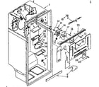 Kenmore 1068770661 liner parts diagram