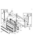 Freezer door parts