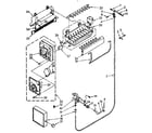 Kenmore 1068778456 icemaker parts diagram