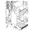 Kenmore 1068790380 cabinet parts diagram