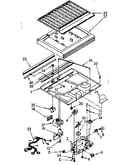 Compartment separator and control parts