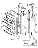 Refrigerator door parts
