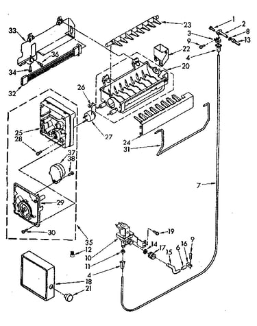 Icemaker parts