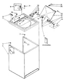 Top and cabinet
