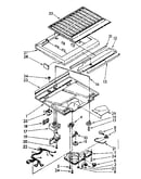 Compartment separator and control parts