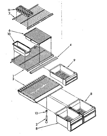 Shelf parts