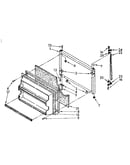 Freezer door parts