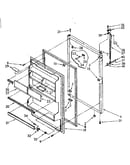 Refrigerator door parts