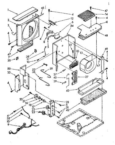 Air flow and control parts