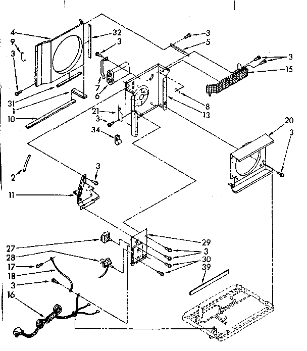 Air flow and control parts