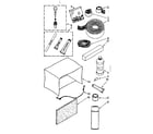 Kenmore 1068760501 optional parts diagram