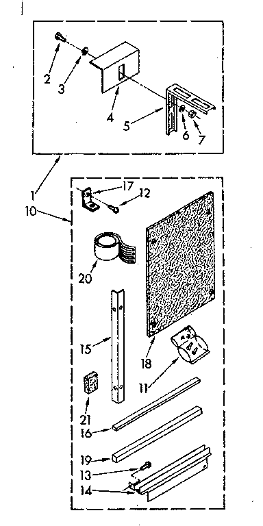 Accessory kit parts