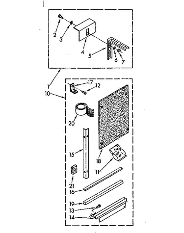 Accessory kit parts