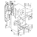 Kenmore 1068778241 cabinet parts diagram
