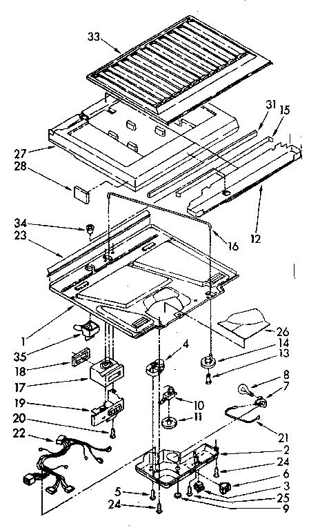 COMPARTMENT SEPARATOR AND CONTROL PARTS