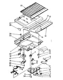 Compartment separator and control parts
