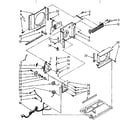 Kenmore 1068760691 air flow and control parts diagram