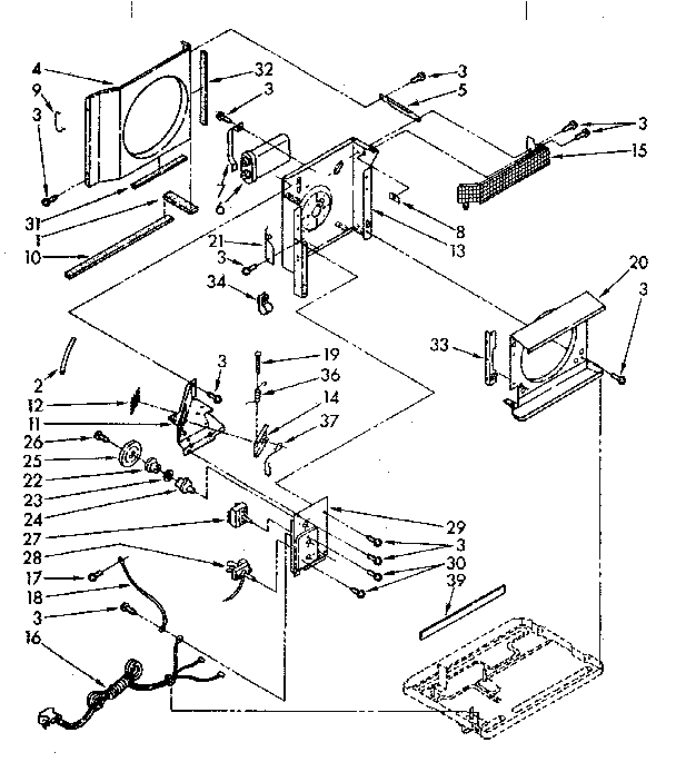 Air flow and control parts