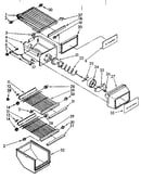 Freezer interior parts