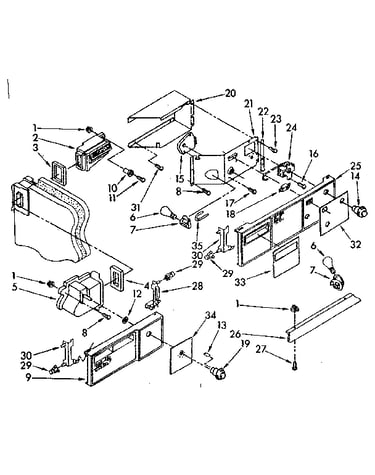 Air flow and control parts