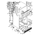 Kenmore 1068690380 cabinet parts diagram
