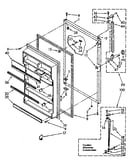 Refrigerator door parts