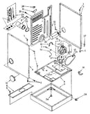 Cabinet and motor parts