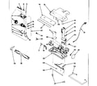 Kenmore 1755410380 nozzle and motor assembly diagram