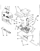 Nozzle and motor assembly