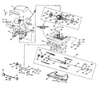 Kenmore 1753420180 nozzle and motor assembly diagram