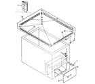 Kenmore 1988181510 cabinet parts diagram