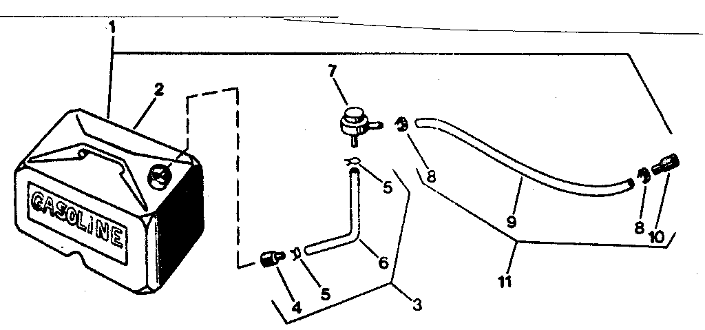 Remote fuel tank assembly