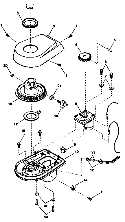 Remote steering drive