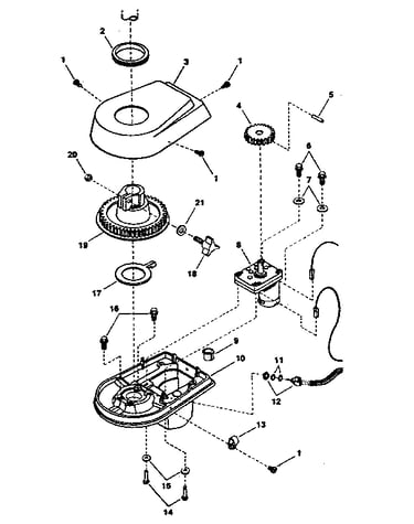 Remote steering drive