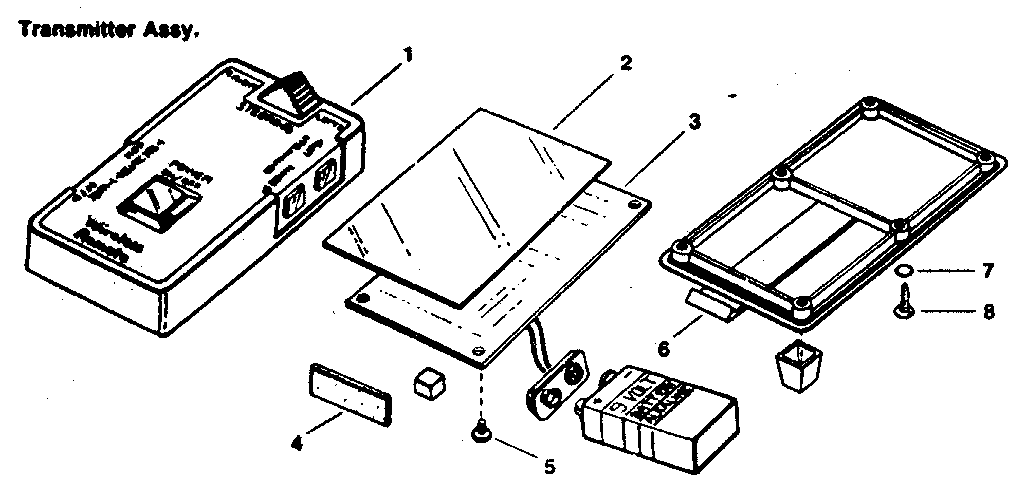 Transmitter parts