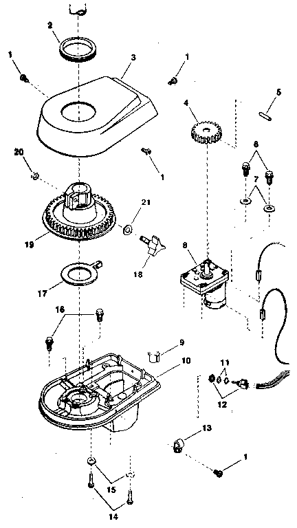 Remote steering drive