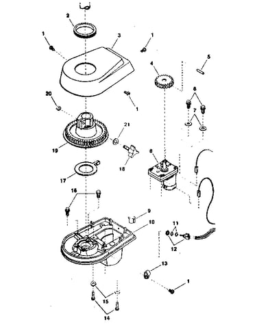 Remote steering drive