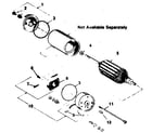 Craftsman 217593651 electric motor assembly diagram