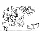Kenmore 2538385701 ice maker parts diagram